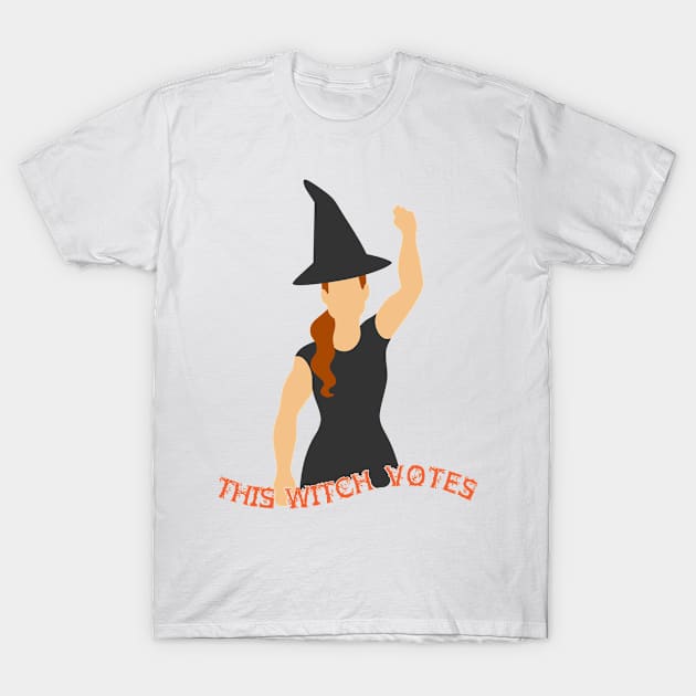 This Witch Votes-Brown Hair! T-Shirt by WitchesVote